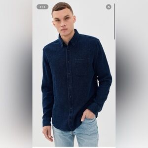 Taylor Stitch Waffle Indigo Shirt